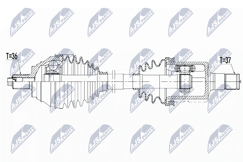 Drive Shaft  Art. NPWVW081