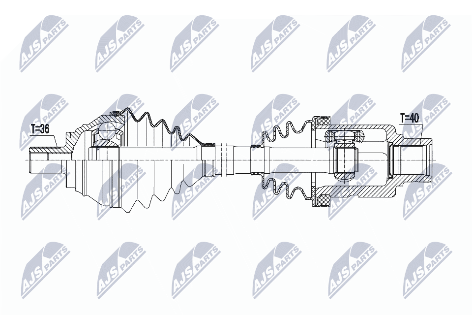 Drive Shaft  Art. NPWVW127