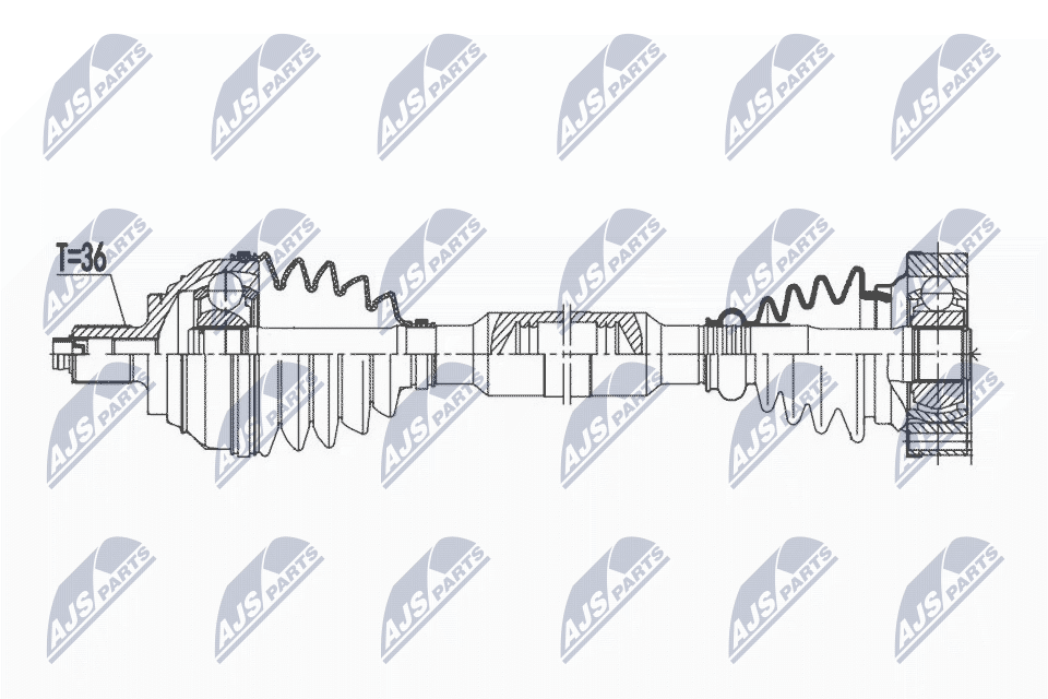 Drive Shaft  Art. NPWVW173