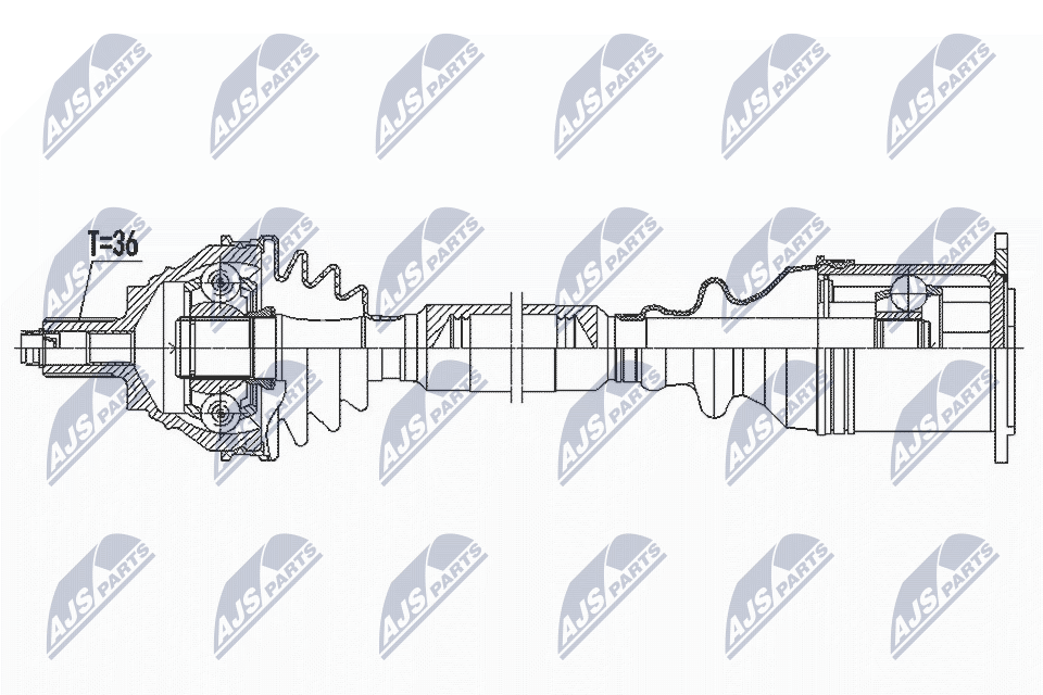 Drive Shaft  Art. NPWVW184