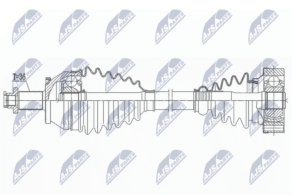 Drive Shaft  Art. NPWVW191