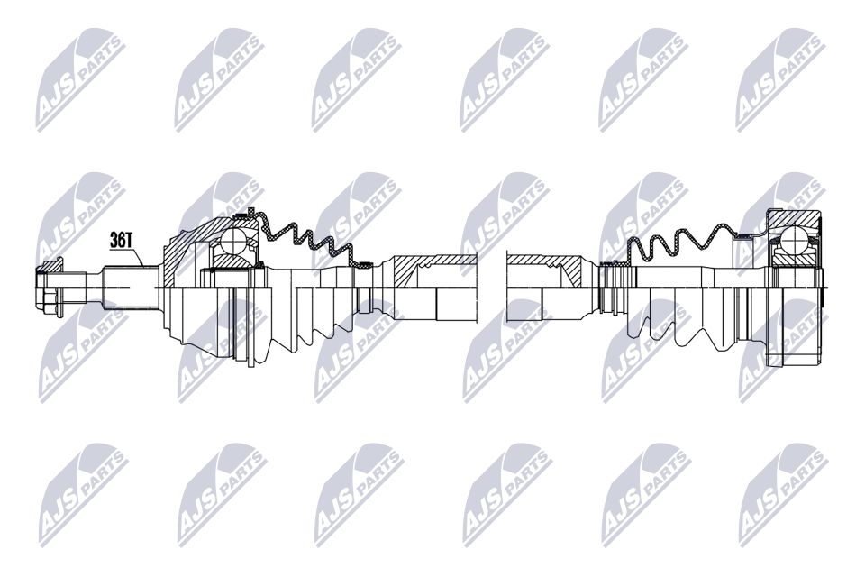 Drive Shaft  Art. NPWVW199