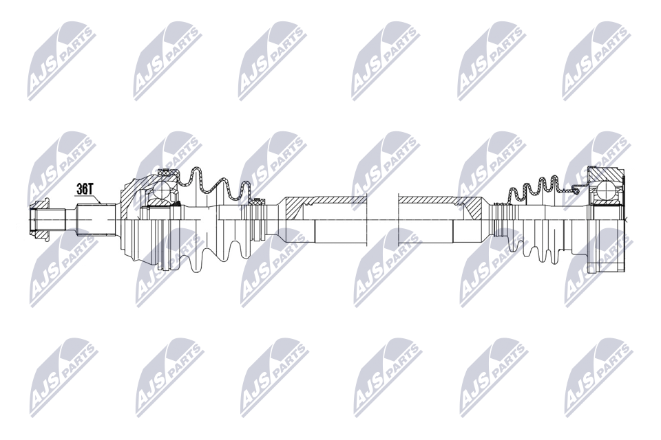 Drive Shaft  Art. NPWVW200