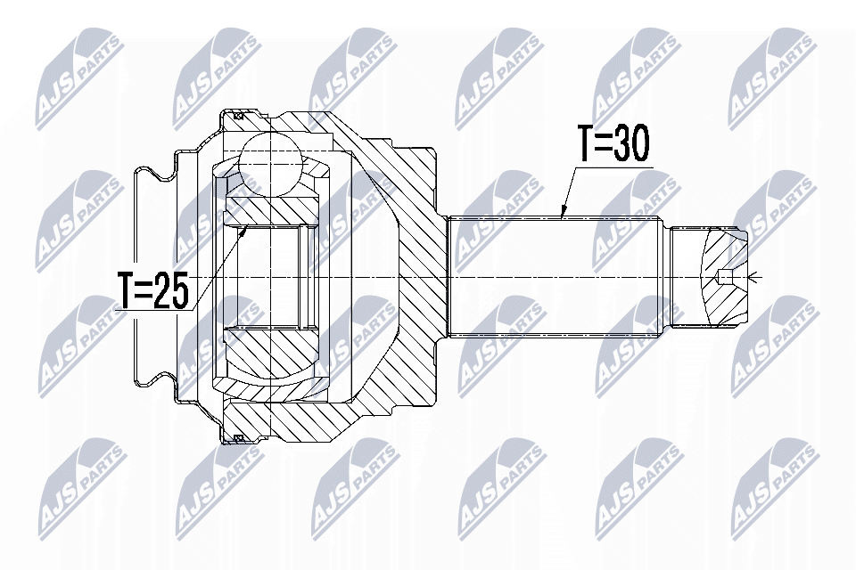 Joint Kit, drive shaft  Art. NPZBM014