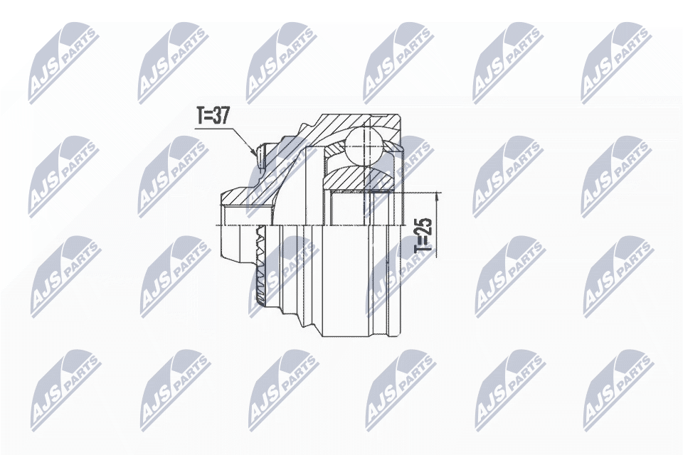 Joint Kit, drive shaft  Art. NPZBM027