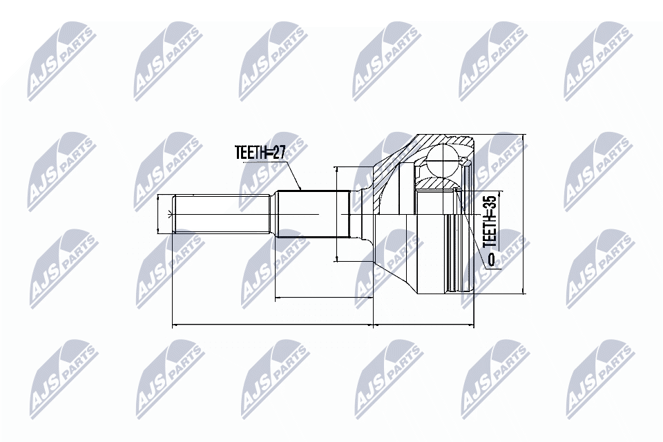 Joint Kit, drive shaft  Art. NPZCH011