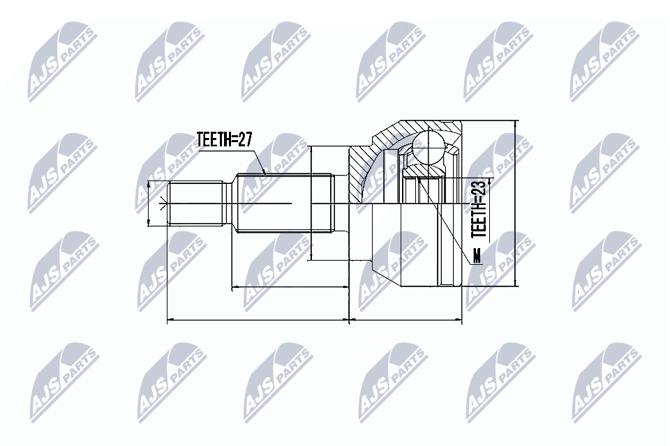 Joint Kit, drive shaft  Art. NPZFR028