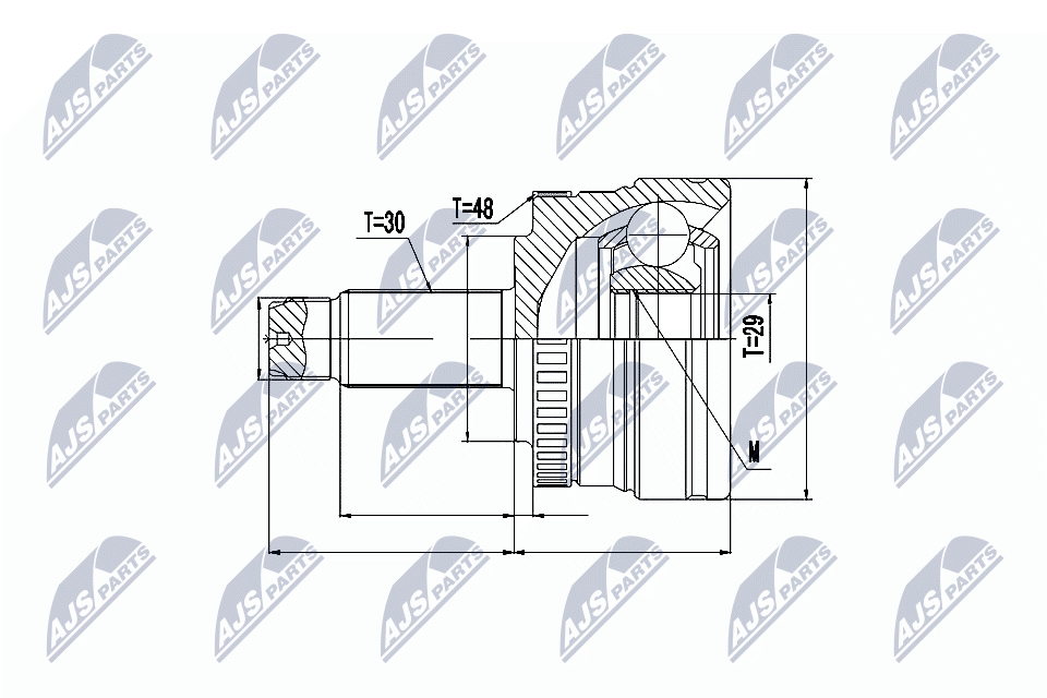 Joint Kit, drive shaft  Art. NPZLR013