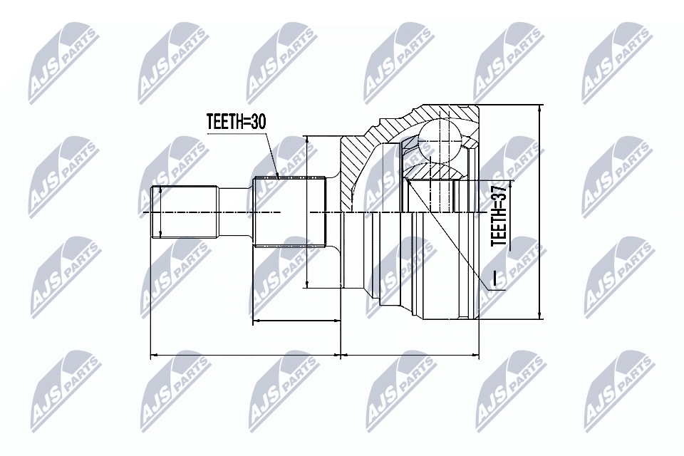 Joint Kit, drive shaft  Art. NPZME014