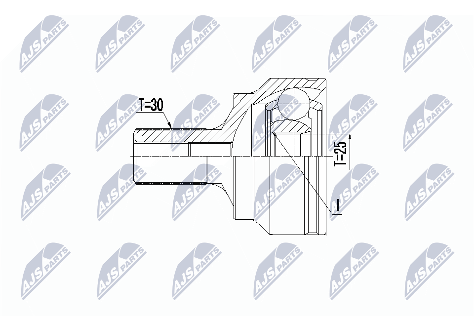 Joint Kit, drive shaft  Art. NPZME021