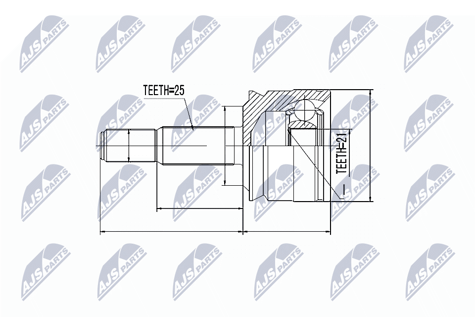 Joint Kit, drive shaft  Art. NPZMS020