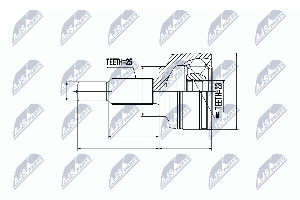 Joint Kit, drive shaft  Art. NPZRE002