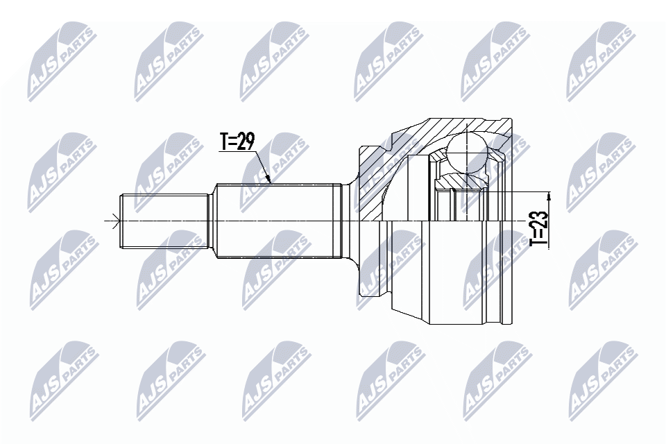 Joint Kit, drive shaft  Art. NPZRE063