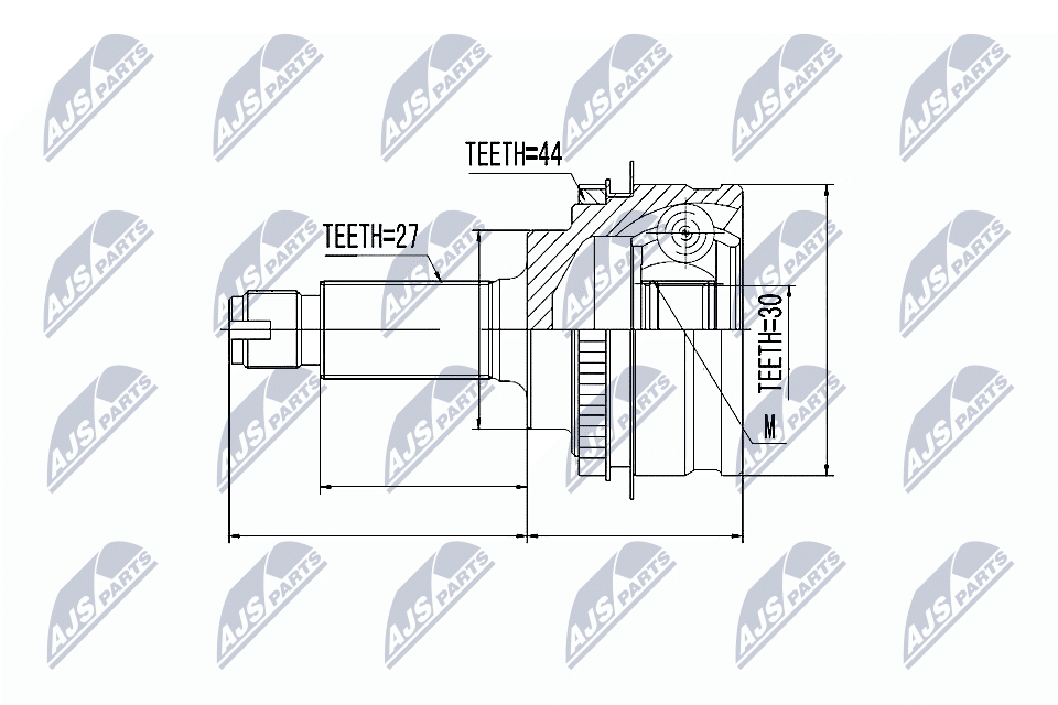 Joint Kit, drive shaft  Art. NPZSB013