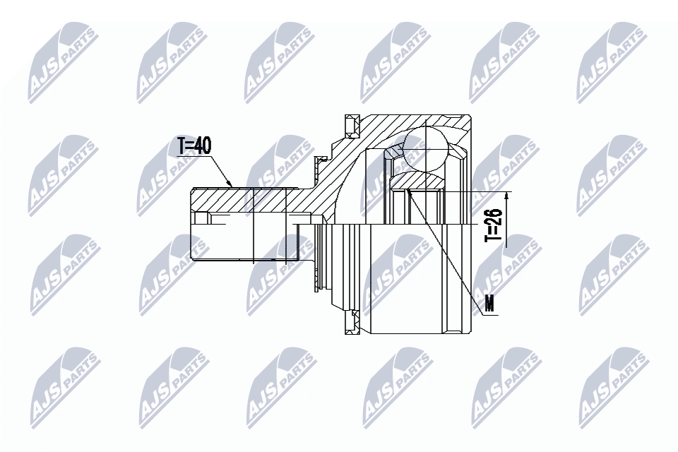 Joint Kit, drive shaft  Art. NPZVV021