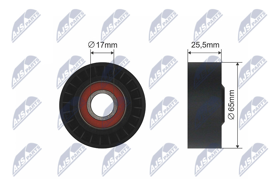 Tensioner Pulley, V-belt  Art. RNKCH031