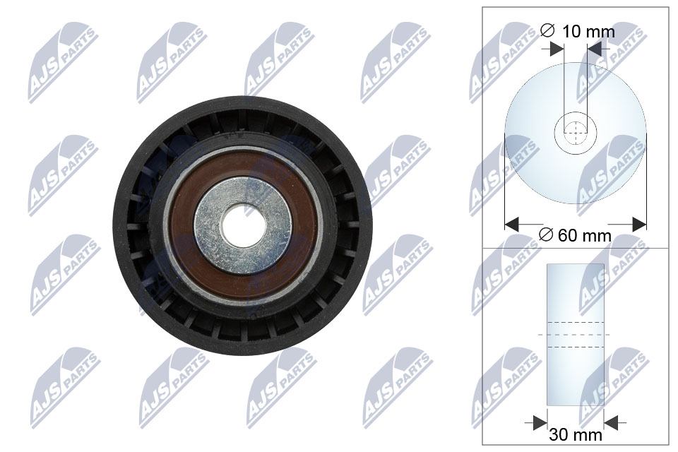 Deflection/Guide Pulley, timing belt  Art. RNKCT066