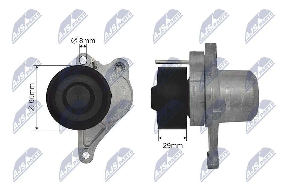 Tensioner Pulley, V-ribbed belt  Art. RNKNS036