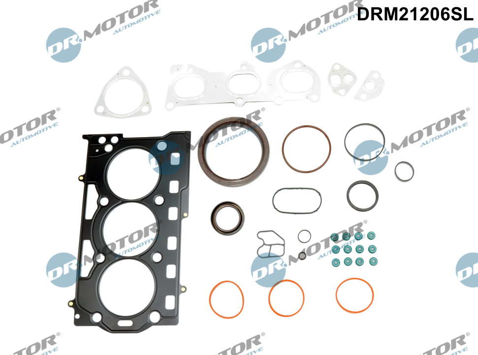 Complete gasket set, engine  Art. DRM21206SL