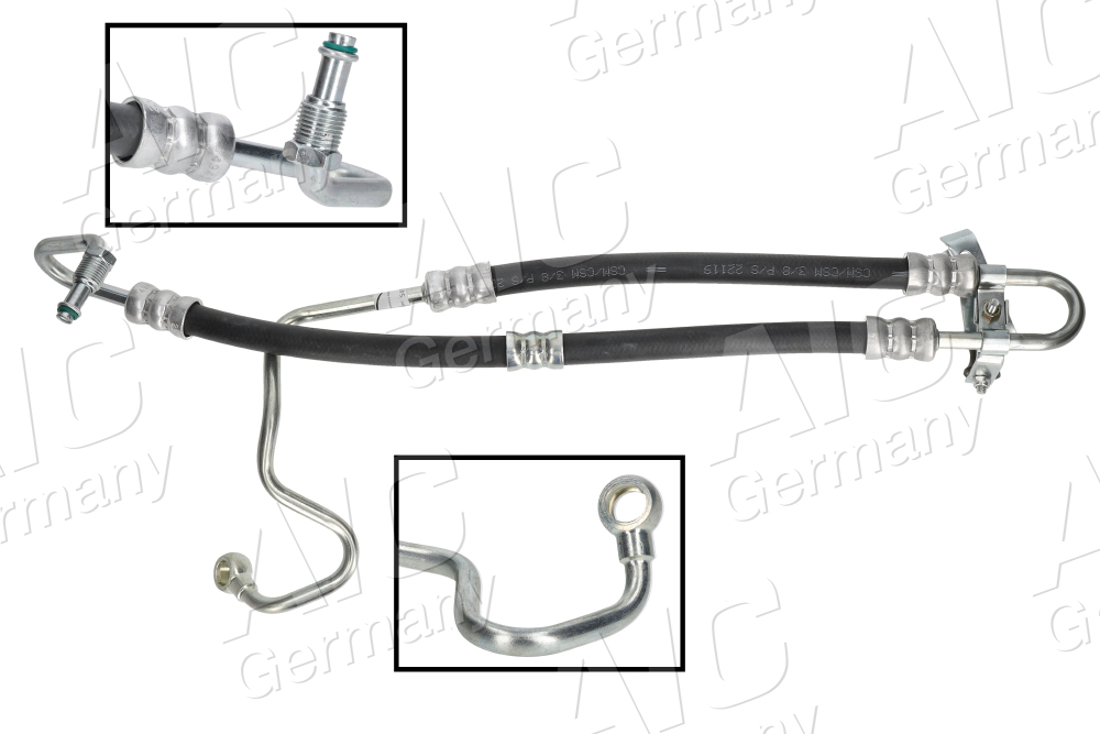 Hydraulic Hose, steering (From the hydraulic pump to the steering gear)  Art. 54943