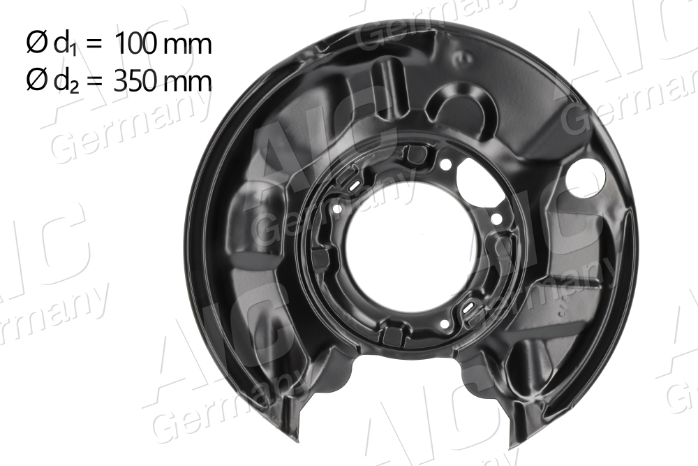 Splash Guard, brake disc (Rear axle, left)  Art. 55083