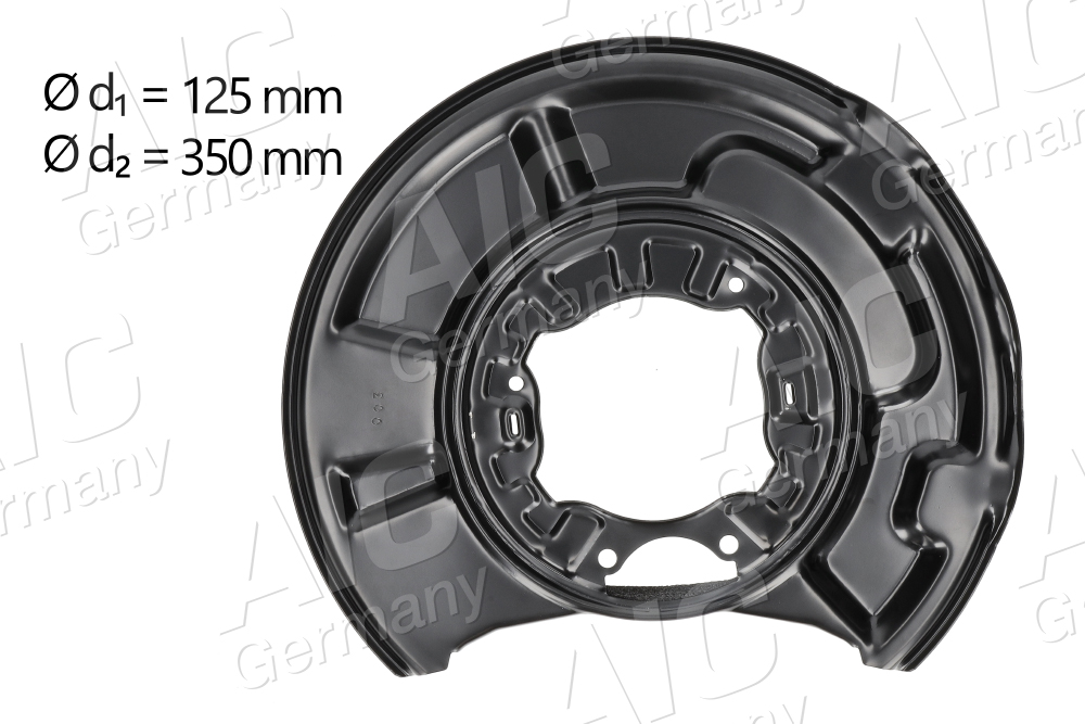 Splash Guard, brake disc (Rear axle, left)  Art. 55099