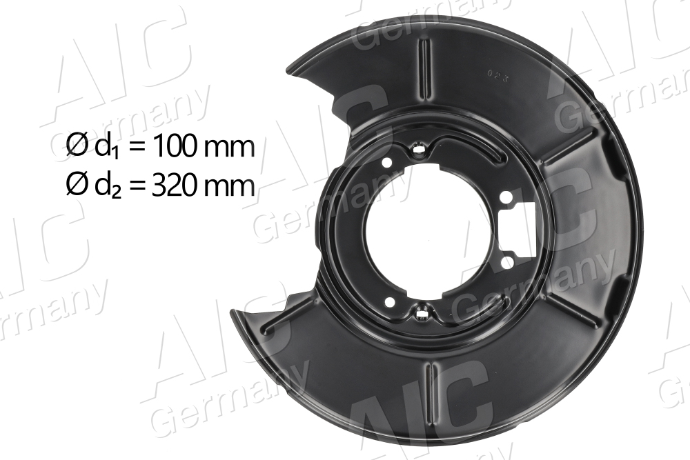 Splash Guard, brake disc (Rear axle, right)  Art. 55499