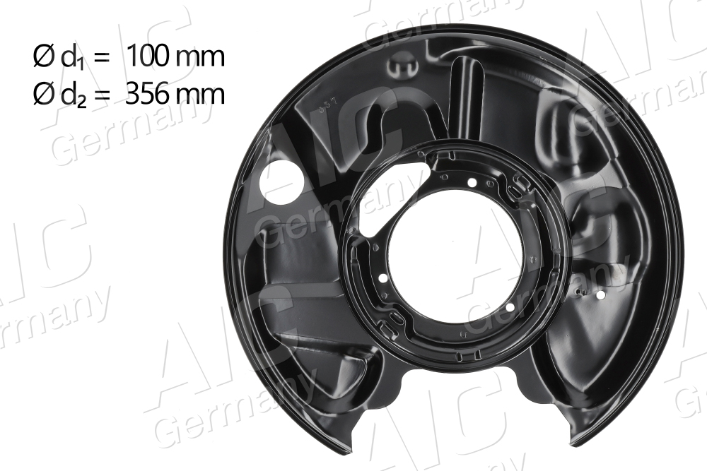 Brake shield (Left) (Front axle)  Art. 55683