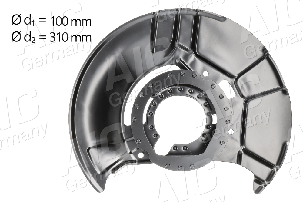 Splash Guard, brake disc (Pulley side)  Art. 55979