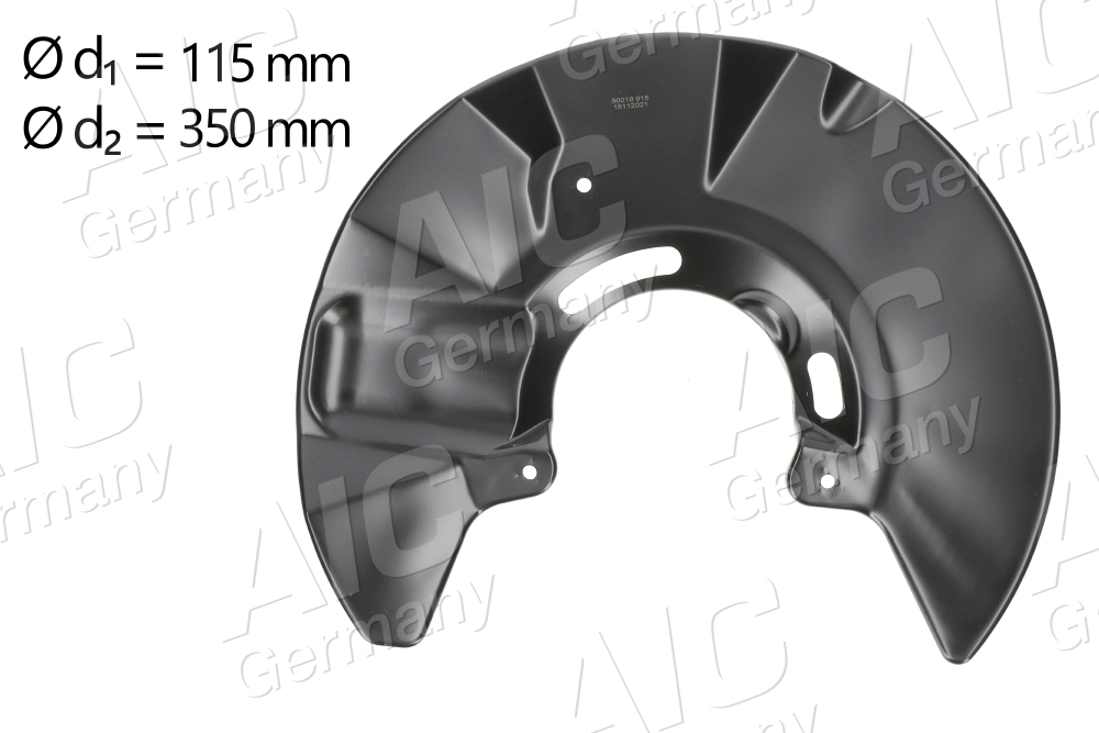 Splash Guard, brake disc (Rear axle)  Art. 56019