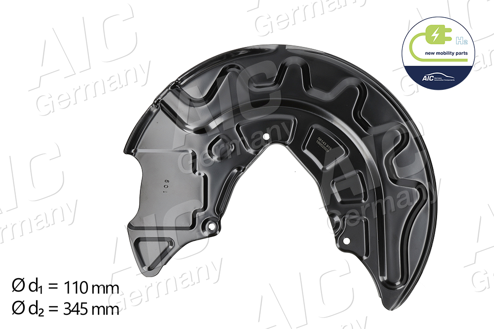 Splash Guard, brake disc (In front)  Art. 56143