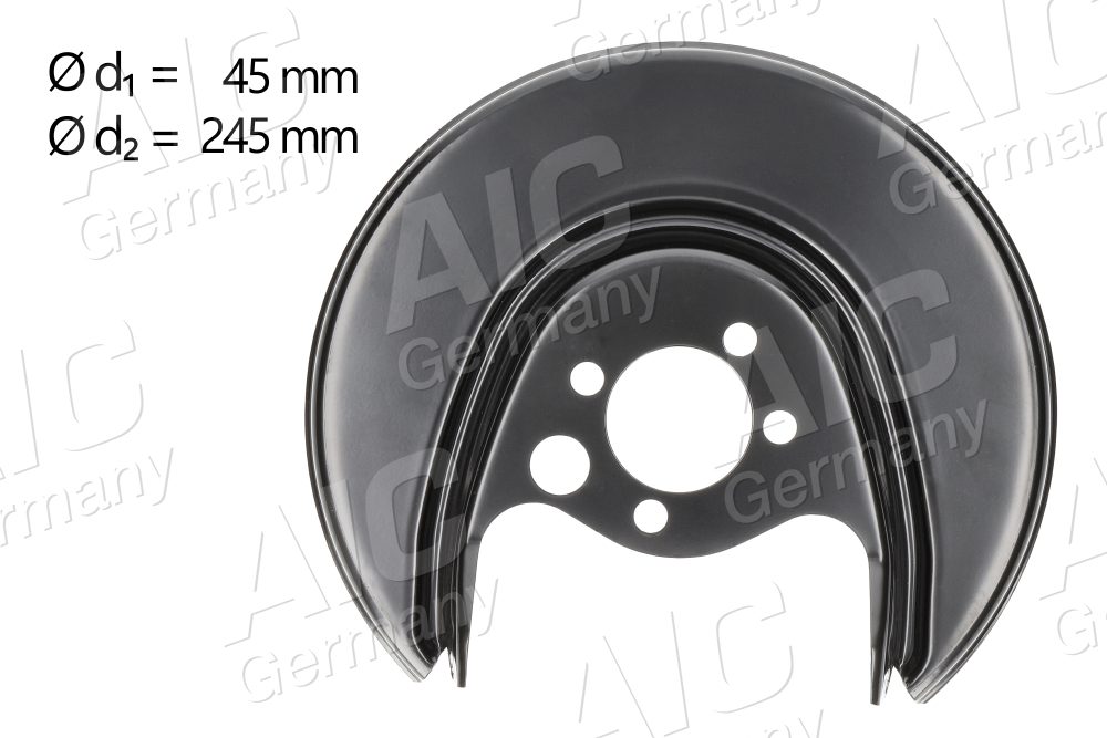 Splash Guard, brake disc (Rear axle)  Art. 56159