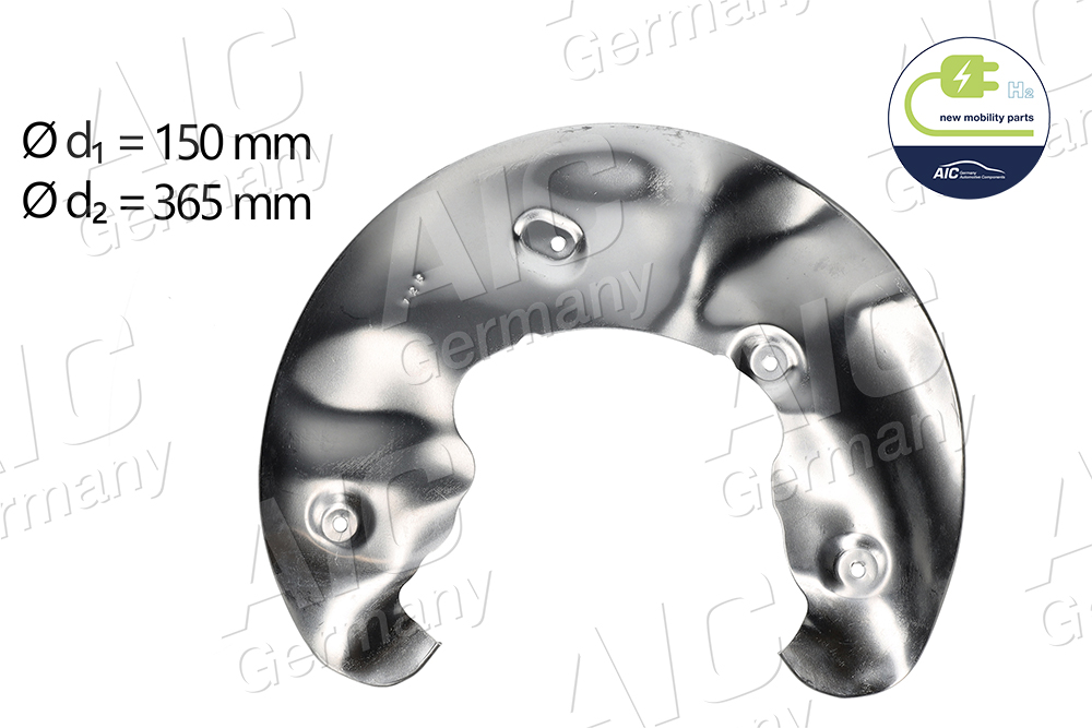 Splash Guard, brake disc (Front axle)  Art. 56399