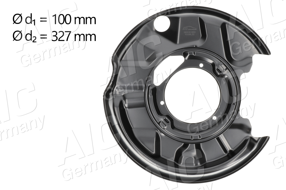 Splash Guard, brake disc (Rear axle, right)  Art. 56416