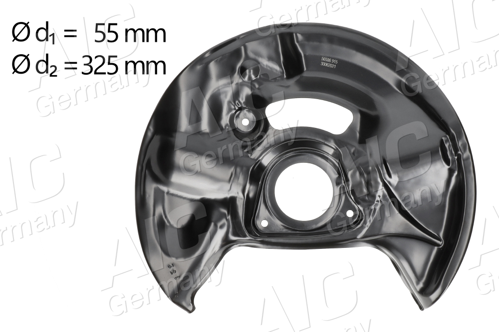 Splash Guard, brake disc (Rear axle)  Art. 56586