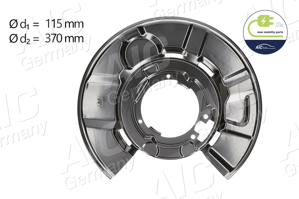 Splash Guard, brake disc (Front axle)  Art. 56989