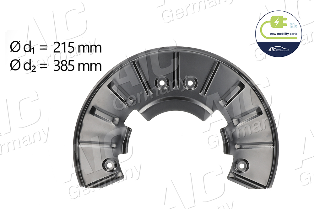 Splash Guard, brake disc (Pulley side)  Art. 57207