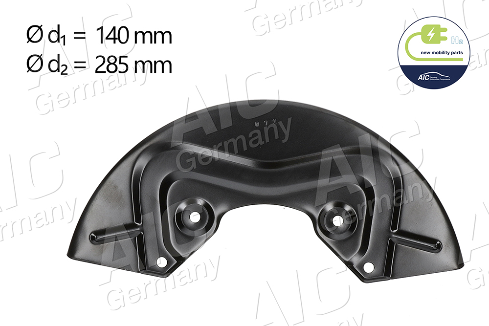 Splash Guard, brake disc (Front axle)  Art. 57605