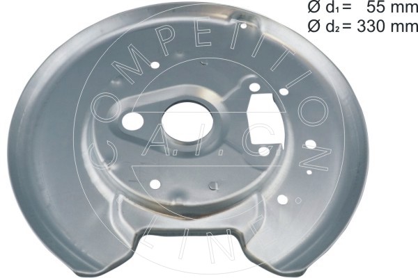 Splash Guard, brake disc (Rear axle, right)  Art. 57611