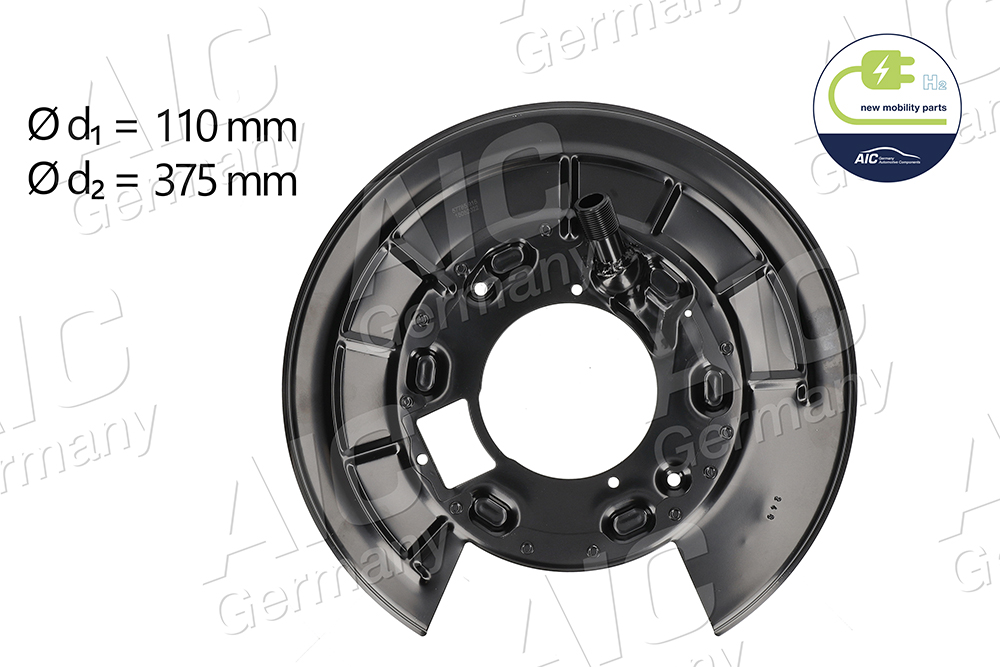 Splash Guard, brake disc (Rear axle, left)  Art. 57785