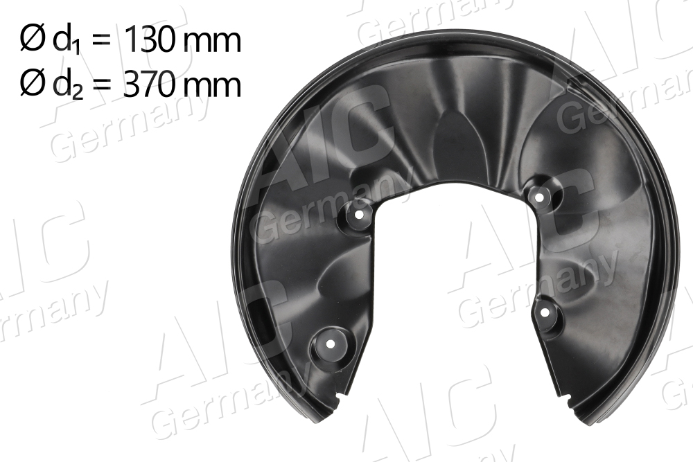 Splash Guard, brake disc (Left)  Art. 58193