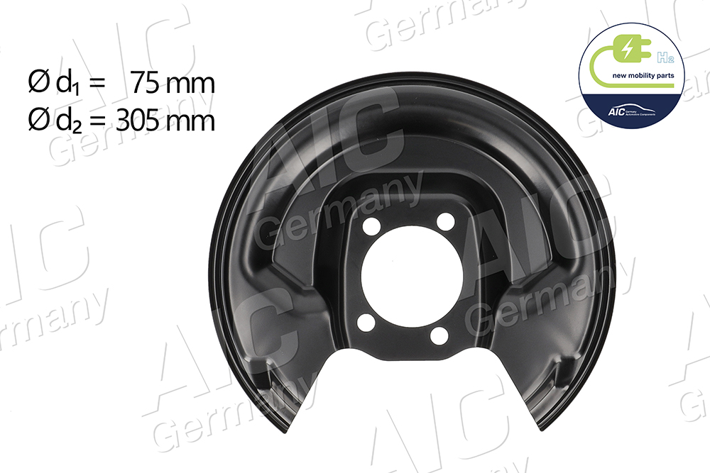 Splash Guard, brake disc  Art. 58262