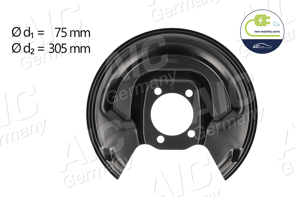 Splash Guard, brake disc  Art. 58263