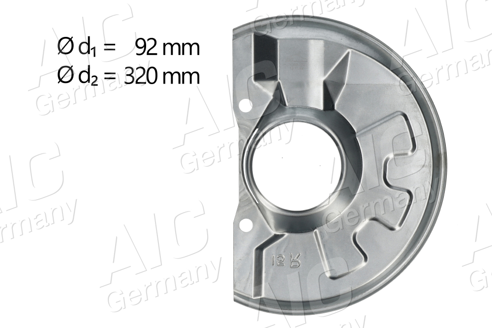 Splash Guard, brake disc (In front)  Art. 71356