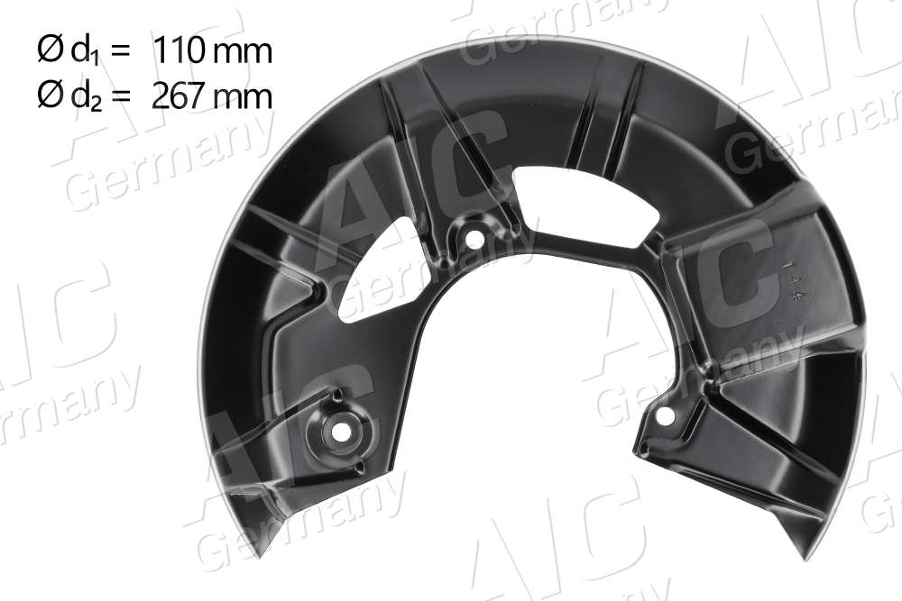 Splash Guard, brake disc (Front axle, right)  Art. 71359